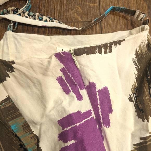 Kensie A-Line vibrant summer dress, size medium - Picture 9 of 10